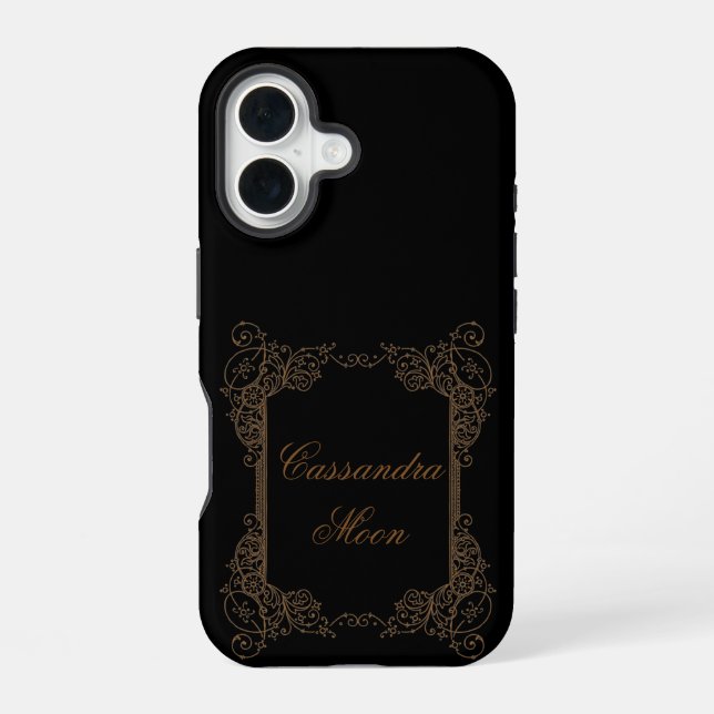 Coque iPhone 16 Vintage romantique Steampunk Fairytale (Verso)