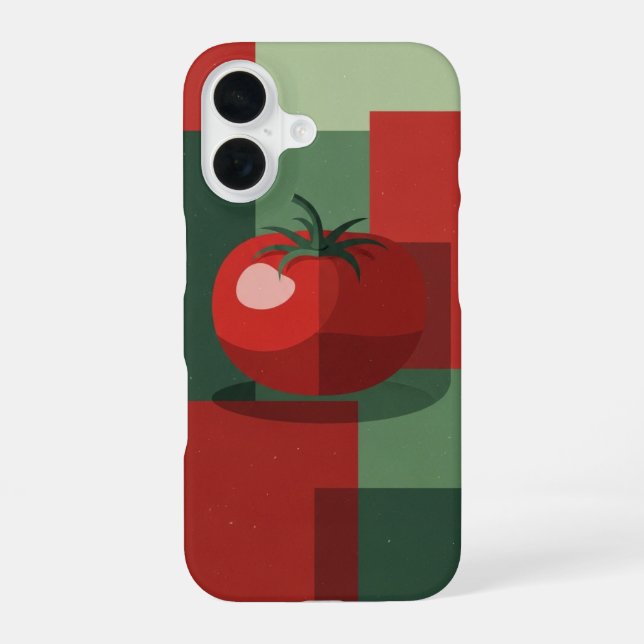 Coque iPhone 16 Vintage Tomato  (Verso)