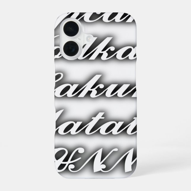 Coque iPhone 16 Vodka Cupcakes  Hakuna Matata DRÔLE (Verso)