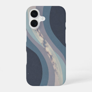 Coque iPhone 16 Voie lactée vintage