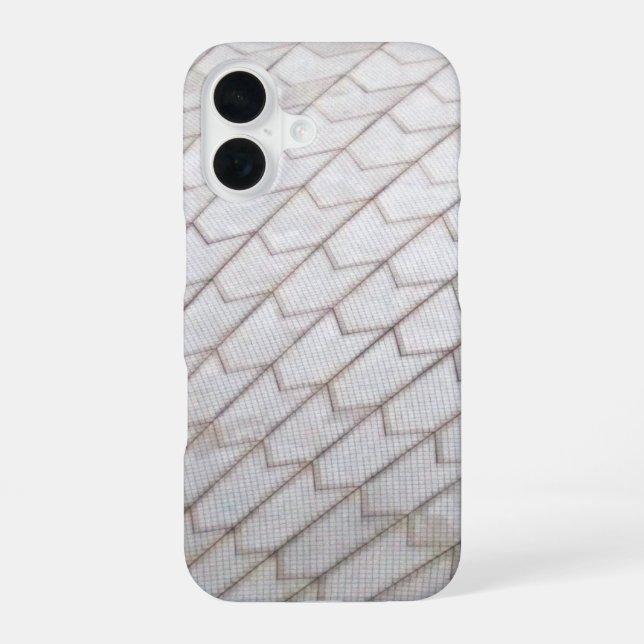 Coque iPhone 16 voile de l'opéra de sydney (Verso)