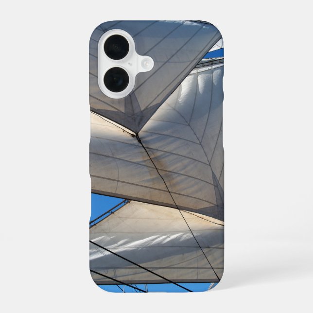 Coque iPhone 16 Voiles de navire à voiles (Verso)