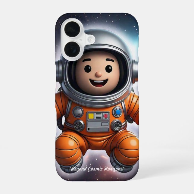 Coque iPhone 16 "Voyage Astral" (Verso)