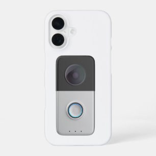 Coque iPhone 16 Vue avant de la porte vidéo intelligente