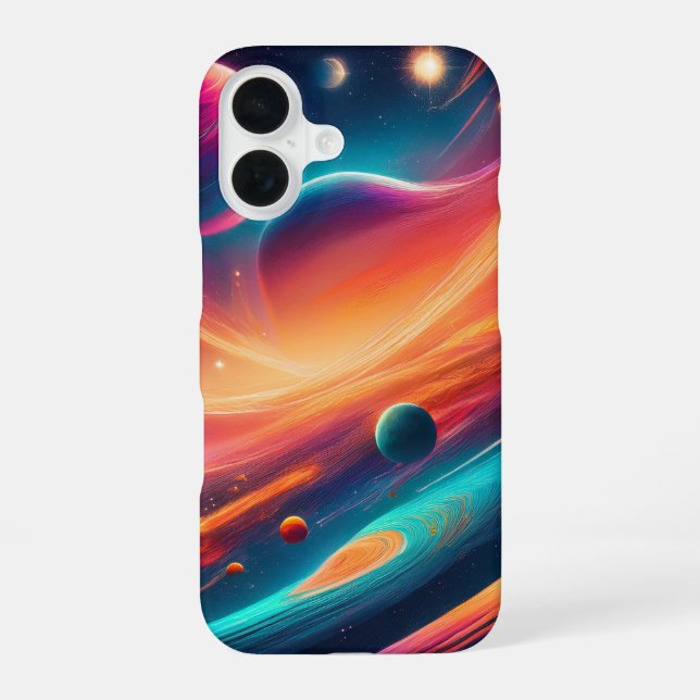 Coque iPhone 16 Vue spatiale (Verso)