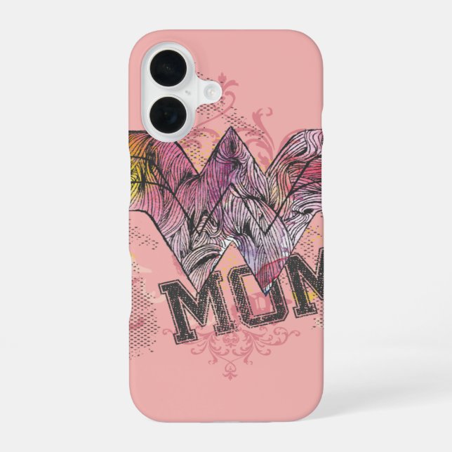 Coque iPhone 16 Wonder Mom Multimédia (Verso)