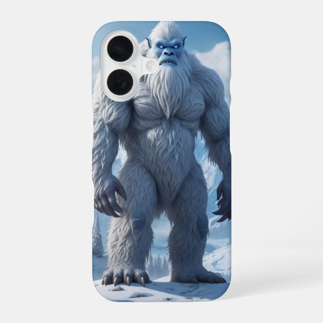Coque iPhone 16 Yeti Guardian (Verso)