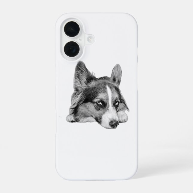Coque iPhone 16 Yeux de compagnie (Verso)