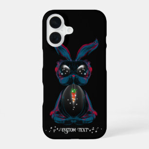 Coque iPhone 16 Yeux de starlight mignons de lapin en méditation e