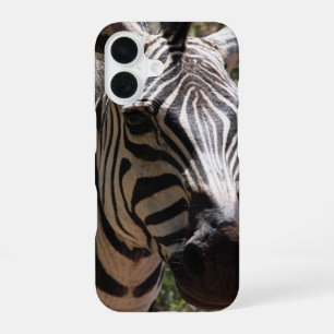 Coque iPhone 16 zèbre souriant