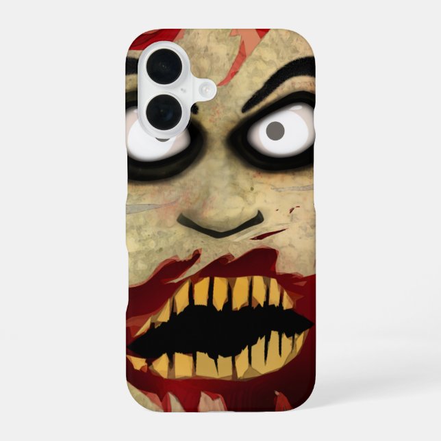 Coque iPhone 16 Zombie (Verso)