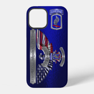 Coque iPhone 12 173e équipe de combat aéroportée Ancien Aigle