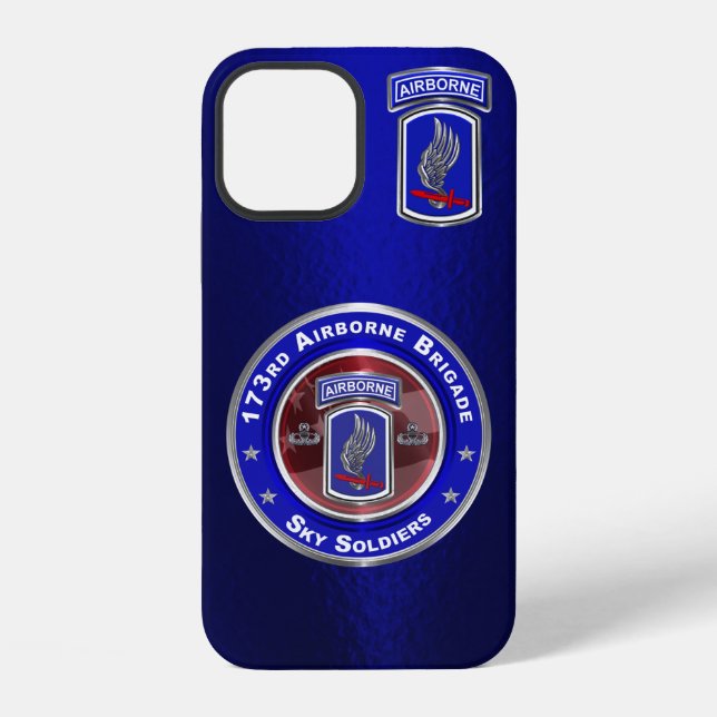 Coque iPhone 173e équipe de combat aéroportée Customisée (Verso)