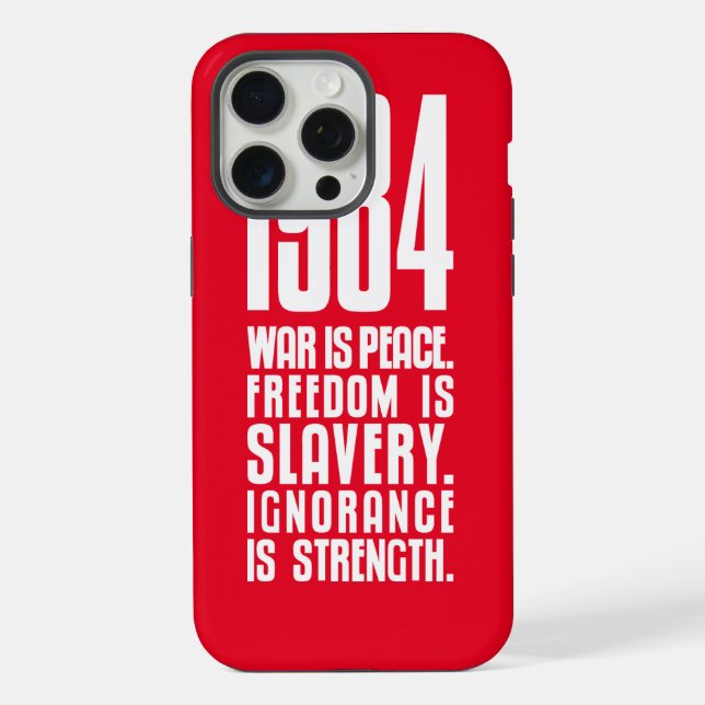 COQUE iPhone 1984 (Verso)