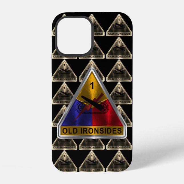 Coque iPhone 1re division blindée « Old Ironsides » (Verso)