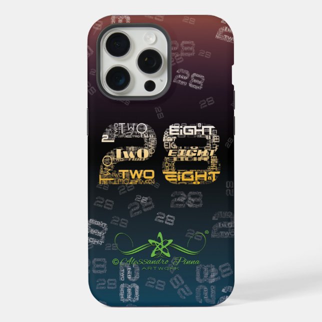 Coque iPhone 28 Vingt-huit (Verso)