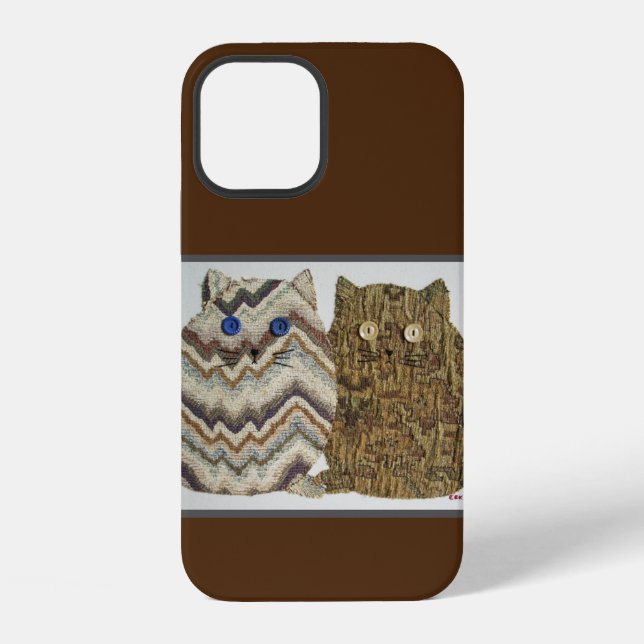 Coque iPhone 2 Fat Cats #1 (Verso)