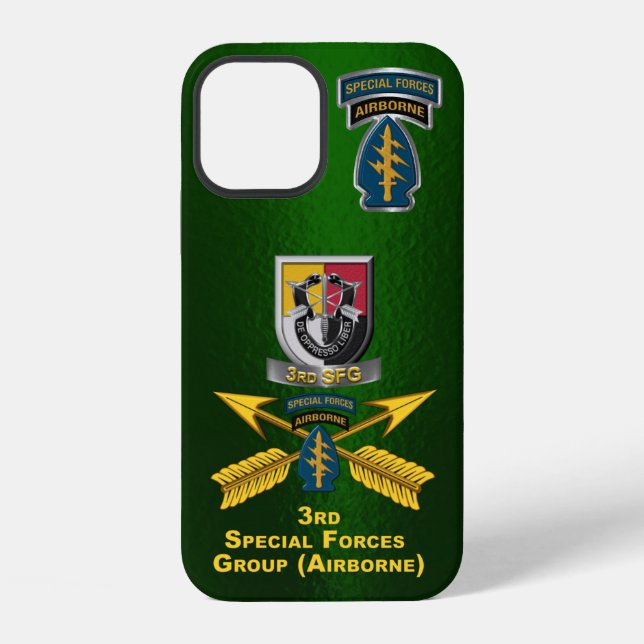 Coque iPhone 3e Groupe d'opérations spéciales Customisé (Verso)