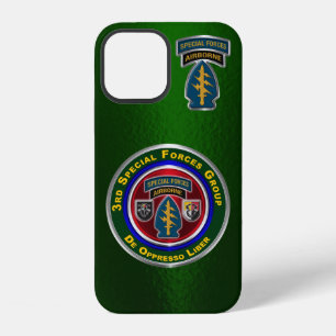 Coque iPhone 12 3ème Groupe des Opérations Spéciales Airborne Pers