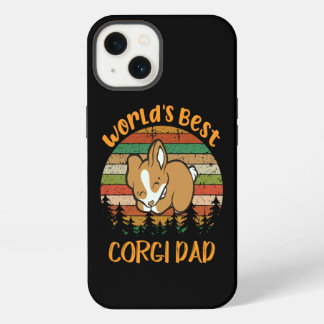 Etui iPhone 13 44 Meilleur Corgi Papa du monde
