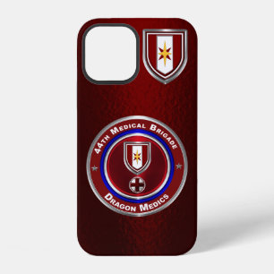 Coque iPhone 12 44e Brigade Médicale «Dragon Medics» Personnalisé