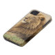 Coque iPhone 4 Case-Mate Le Kenya, masai Mara. Lion de mâle adulte sur le (Bas)