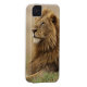 Coque iPhone 4 Case-Mate Le Kenya, masai Mara. Lion de mâle adulte sur le (Dos/Droit)