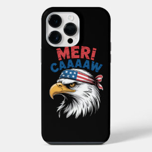 Coque Pour Pour iPhone 14 Pro Max 4 juillet Aigle Liberté Patriotique