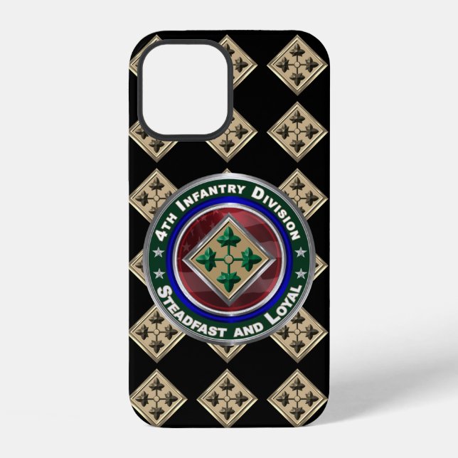 Coque iPhone 4e division d'infanterie (Verso)