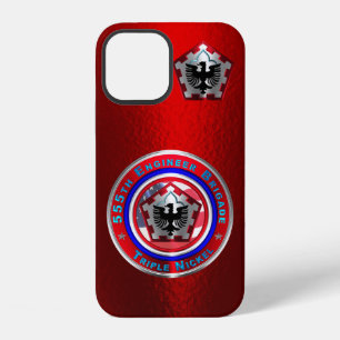 Coque iPhone 12 555e brigade du génie « Triple Nickel »