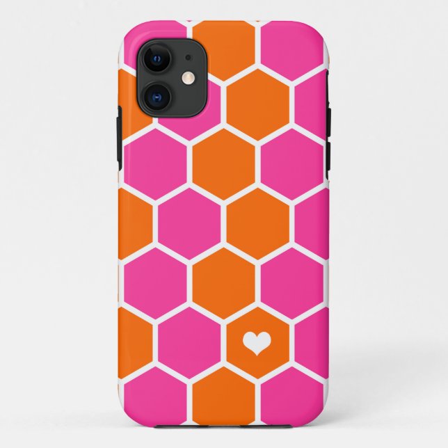 coque iPhone 5/5S "Rose and Orange Vibrant Love" (Dos)