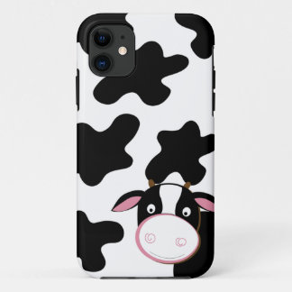 Coque iPhone 5 noir et blanc pour vache laitière