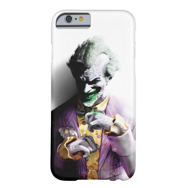 Coque iPhone 6 Barely There Batman Arkham City | Joker (Dos)