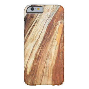 Coque iPhone 6 Barely There Cas en bois naturel de téléphone portable de grain