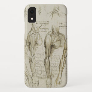 Coques Pour iPhone Croquis humains d'anatomie du bras de da Vinci
