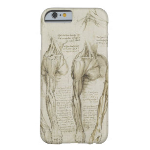 Coque iPhone 6 Barely There Croquis humains d'anatomie du bras de da Vinci