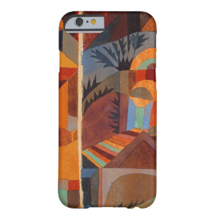 Coque iPhone 6 Barely There Cubisme Abstrait coloré Klee Art moderne