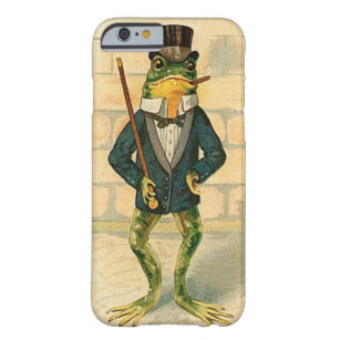 Coque iPhone 6 Barely There Grenouille vintage drôle