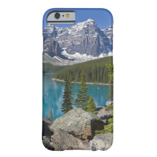 Coque iPhone 6 Barely There Lac Moraine, Rocheuses canadiennes, Alberta, Canad