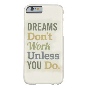 Coque iPhone 6 Barely There Motivation