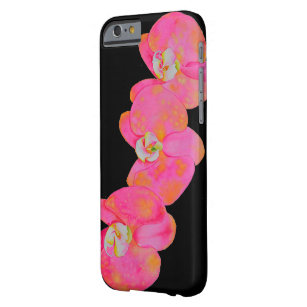 Coque iPhone 6 Barely There Peinture d'orchidée rose
