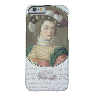 Coque iPhone 6 Barely There Portrait de Marguerite de Valois (1492-1549), 1787