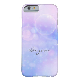 Coque iPhone 6 Barely There Purple Spacey Lights Cosmic Galaxy Téléphone Case