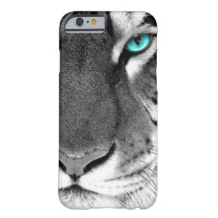 Coque iPhone 6 Barely There Tigre noir blanc