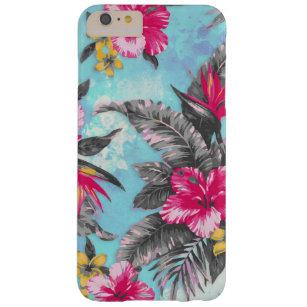 Coque iPhone 6 Plus Barely There Belle aquarelle tropicale à peinture florale