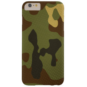 Coque iPhone 6 Plus Barely There Camouflage Brown