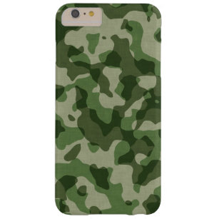 Coque iPhone 6 Plus Barely There Camouflage vert