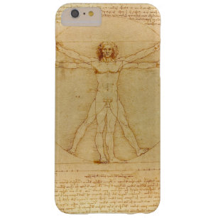 Coque iPhone 6 Plus Barely There Iconic Leonardo da Vinci Homme vetruvien