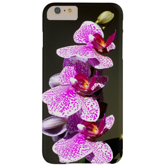 Coque iPhone 6 Plus Barely There Orchidées roses (Dos)
