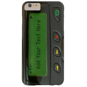 Coque iPhone 6 Plus Barely There Personnalisé Funny 90s Old School Pager